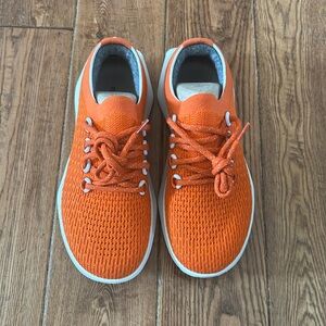 Allbirds Womens Sz8 Tree Dasher TD Orange Knit Running Sneakers New All Birds